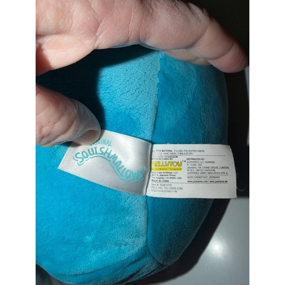 Disney Frozen Elsa Squishmallow 10 Inch Plush Kellytoy Blue SQK1018